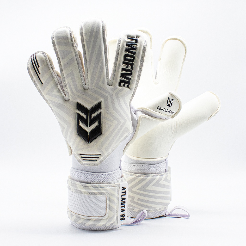 TwoFive WHITE ATLANTA’96 goalkeeper gloves